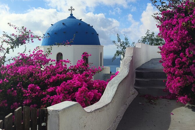 Santorini Shore Excursion: Private Sightseeing Tour - Firostefani and the view toward Oia