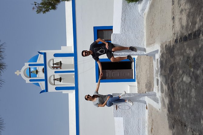 Santorini Sightseeing Private & Custom Made Tour - Profitis Ilias: Santorini from 567 meters up