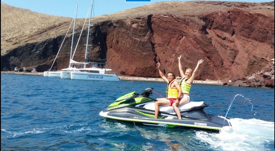 Santorini Speed: 180hp Jet Ski Rental - Who will enjoy this ride most