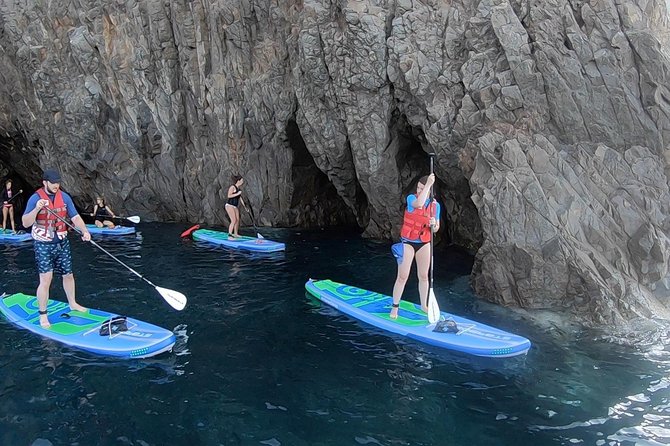 Santorini Stand-Up Paddle and Snorkel Adventure - Why the return trip may be easier than the outward paddle