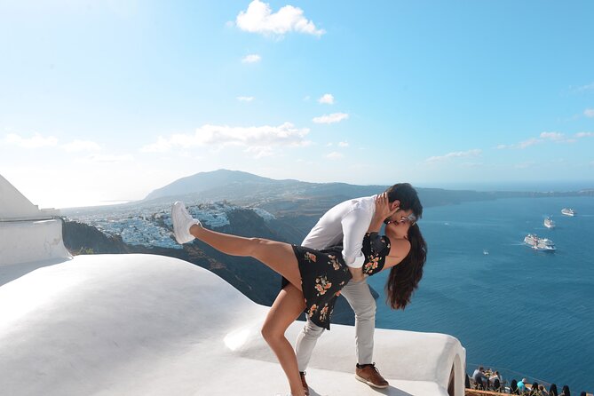 Santorini Vacation Photoshoot - Edited Images and Delivery