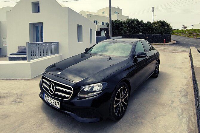 Santorini VIP Limousine Transfer Services - Port pickup makes sense after a ferry crossing