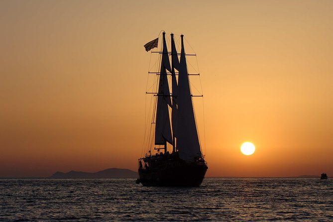 Santorini Volcanic Sunset Cruise - Starting at Athinios Port on a wooden caique