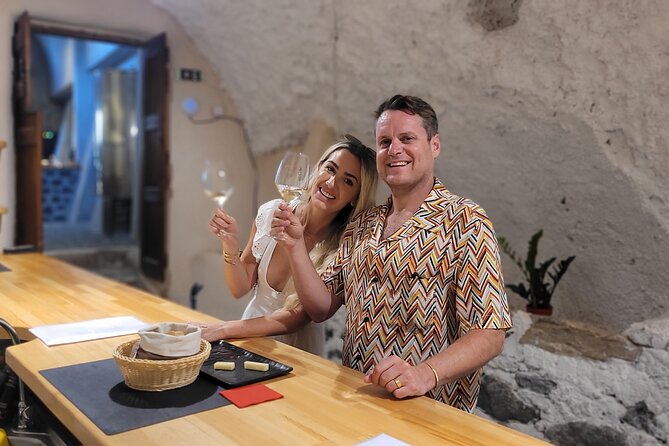 Santorini Volcanic Wine Tour – Private Tasting with Local Expert - Starting near Fira with the island’s basket vines