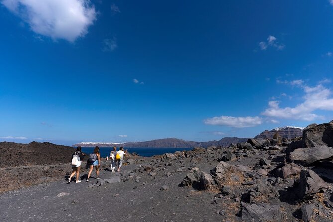 Santorini - Volcano and Hot springs - Palea Kameni and the warm water swim