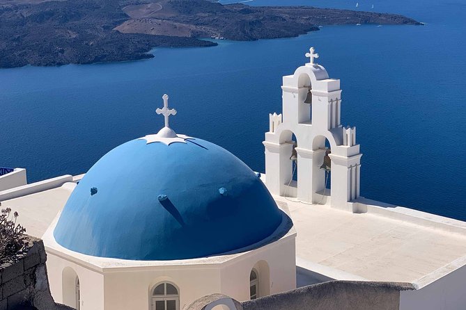 Santorini: Walking Tour of Fira - Handmade ice cream and the cable car ride
