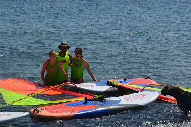 Santorini Windsurfing lessons - Wind, weather, and the limits of the plan