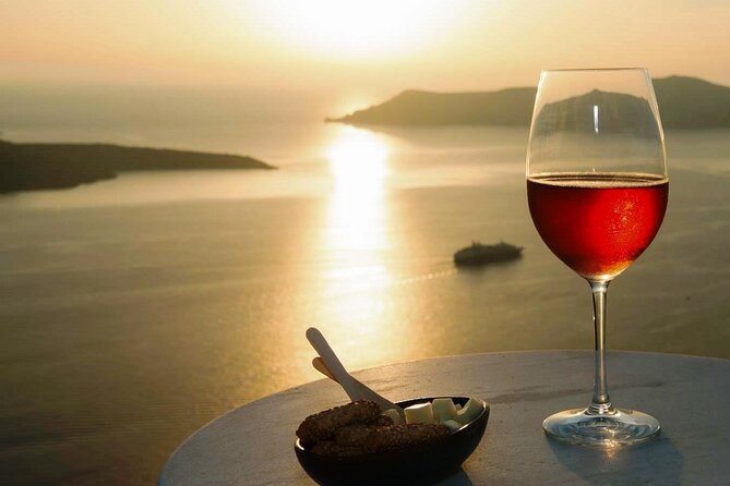 Santorini Wine Tasting: Day or Sunset Private Tour - Megalochori shows the island’s unusual vines