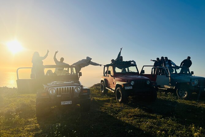 Santorini Wrangler Jeep Afternoon Convoy Tour - Why this Jeep tour sees a different Santorini