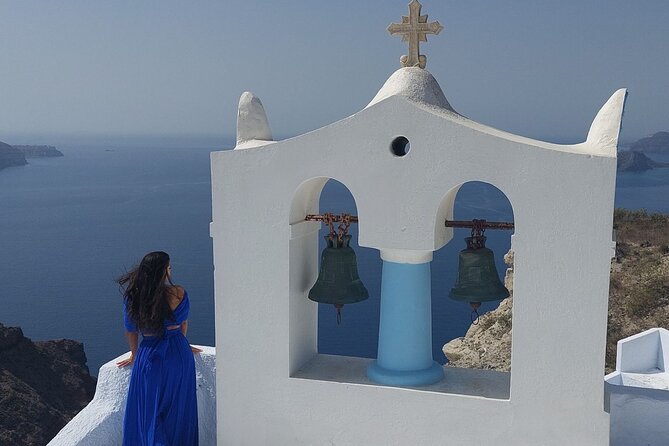 Secrets of Santorini - Private Full Day Tour with Dinner - Akrotiri lighthouse and the open Aegean