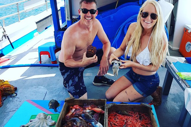 Semi - Private Fishing Tour (transportation included) - The net haul adds a local touch