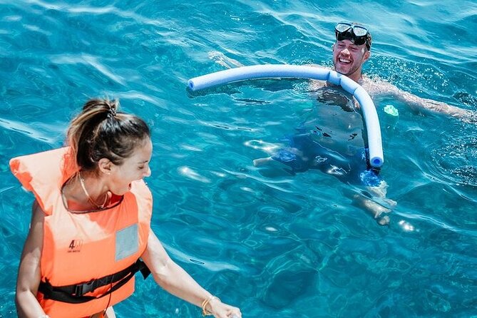 Semi Private Santorini Catamaran Tour - Red Beach, Santorini’s most famous colored shore