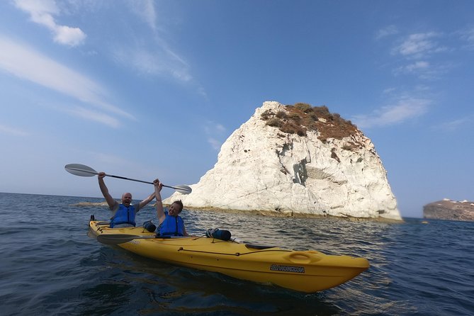 Serenity Kayak : Sea Caves Kayak Trip with Snorkeling & Picnic - Sunset finishes the day on the Aegean
