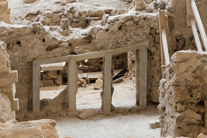 Small Group Santorini Discovery Tour with Lunch and Wine Tasting - Pyrgos, the island’s hilltop village