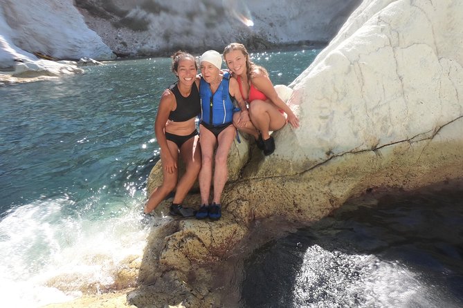 Small-Group Santorini Sea Caves Kayak Trip with Snorkeling & Picnic - Mesa Pigadia and time for swimming