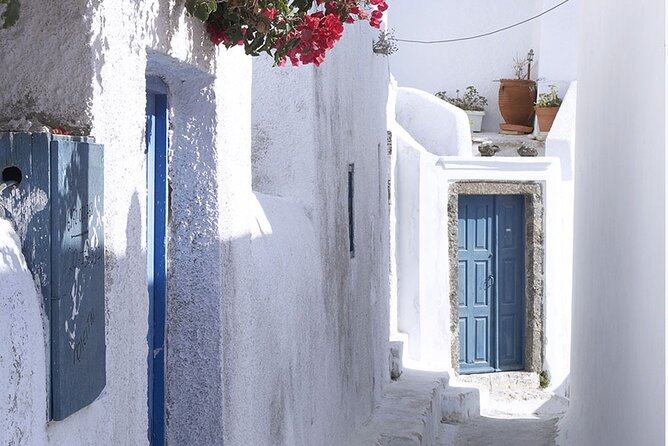 The Highlights of Santorini on a Mini Bus Daily Sunset Tour - Profitis Ilias, Santorini’s highest point