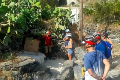 Thirassia 5-Hour eBike Tour with Lunch from Santorini