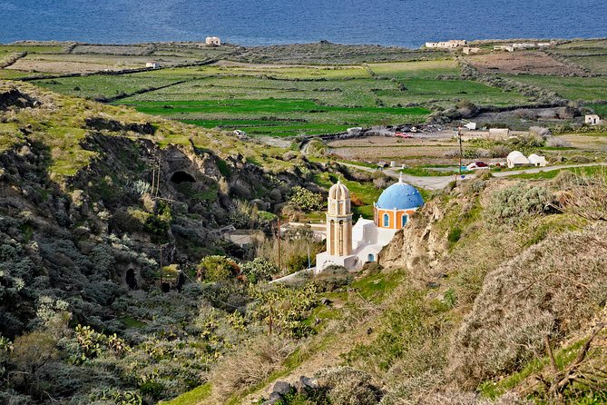 Thirassia Island: 6hr Private Tour with Lunch from Santorini - Walking through gardens and old island farms