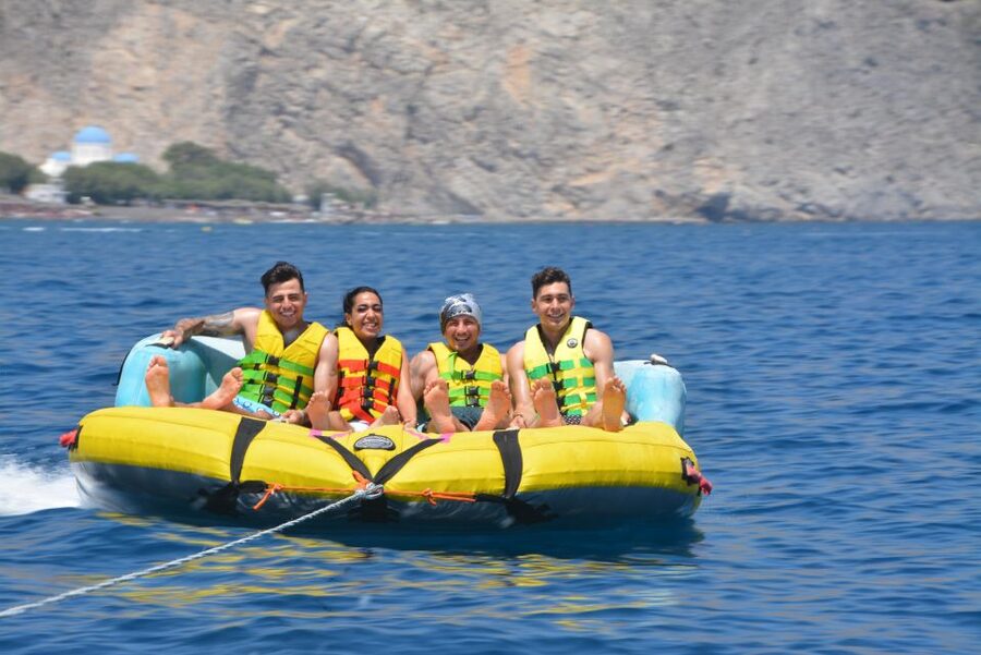 Thrill Waves Tubing at Perivolos Beach, Santorini - Booking flexibility and practical limits