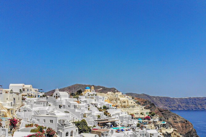 Top Sights of Santorini with Wine Tasting and Sunset in Oia - Profitis Ilias and the island from above