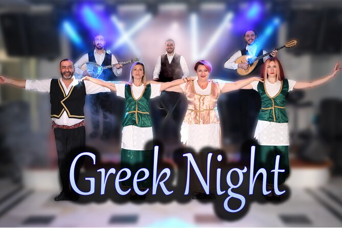 Traditional Greek Night live Music & Dinner Show in Santorini - Dinner from 8 to 9:30 pm