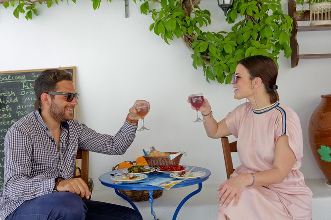 Traditional Tastes of Santorini Food Tour - Megalochori and the taste of Santorini wine