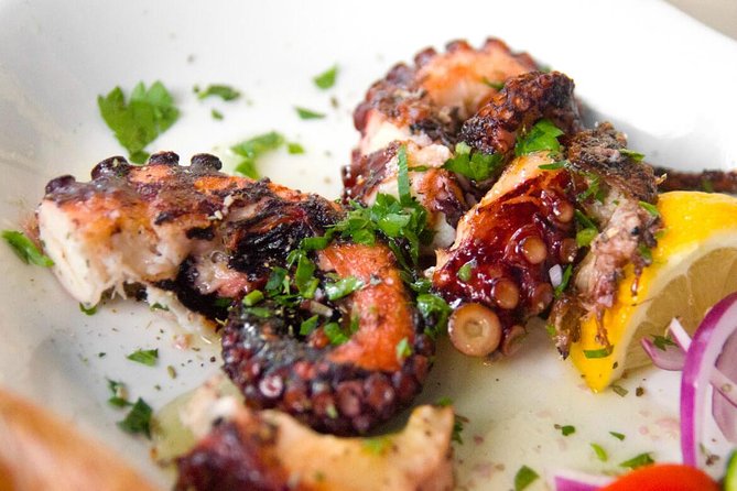 Traditional Tastes of Santorini Food Tour - What you will eat and drink