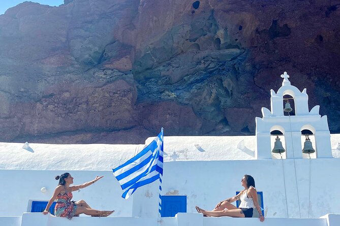 True Santorini Experience Day Tour - The Three Bells and the sunset question